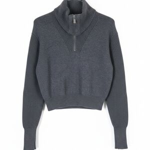 Zara Charcoal Cowl Neck Sweater